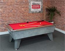 Signature Tournament Pool Table - 7ft, Concrete and Walnut Finish: Warehouse Clearance