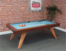 Signature Sexton Solid Walnut Pool Dining Table - 7ft: Warehouse Clearance