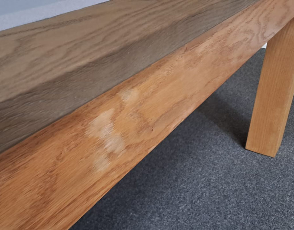 Signature Chester Silver Mist & Oak Pool Dining Table 7ft Warehouse Clearance Free Delivery