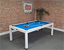 Signature Strickland American Pool Table: White Finish - Warehouse Clearance