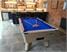 Supreme Winner Pool Table - Oak Finish - Blue Cloth - Installation