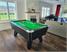 Supreme Winner Pool Table - Black Pearl Finish - Green Cloth - Installation