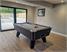 Supreme Winner Pool Table - Black Rustic Finish - Silver Cloth - Installation