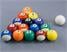 2" Spots and Stripes English Pool Balls - Triangle