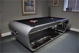 Toulet Blacklight Luxury Pool Tables - Slate Grey