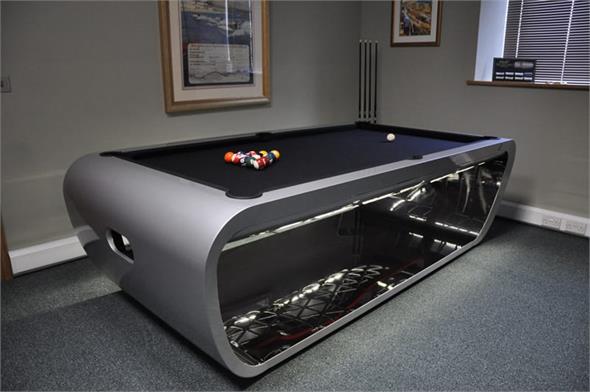 Toulet Blacklight Luxury Pool Tables - All Finishes
