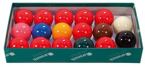 2" Aramith Snooker Balls - 10 Red