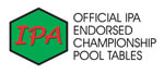 IPA Endorsed Championship Pool Tables