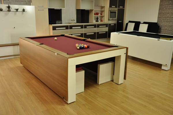 Evolution Swing Flap Pool Dining Table