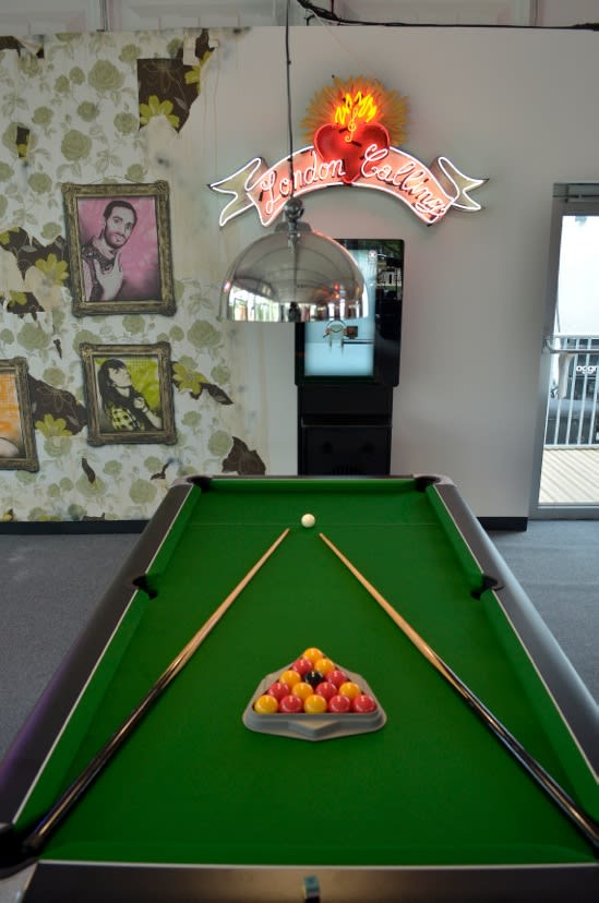 Pool Table at The Globe Bar Olympic Village