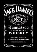 Jack Daniel's Pool Table Cloth Label Logo - Elite Pro Cloth: 6ft, 7ft, 8ft, 9ft