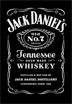 Jack Daniel's Pool Table Cloth Label Logo - Elite Pro Cloth: 6ft, 7ft, 8ft, and 9ft