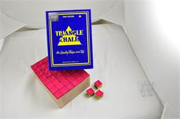 Triangle Chalk Red - Box of 12