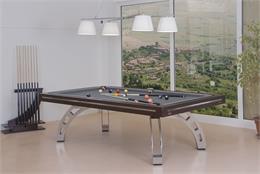 Etrusco P40 Pool Table: Mahogany - 7ft, 8ft, 9ft, 10ft, 12ft