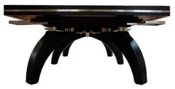 Etrusco P40 Pool Table: Steel Pockets