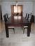 Billards Montfort Beech Wenge Lewis - End View, with Dining Top
