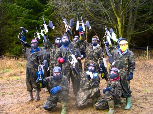 Team Building Paintballing