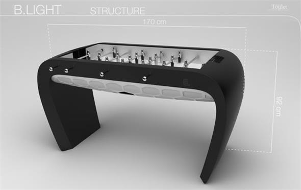 Toulet Blackball Standard Football Table