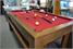 Billiards Monfort Lewis Pool Table - Medium Oak Corner