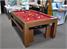 Billiards Monfort Lewis Pool Table - Medium Oak With Benches